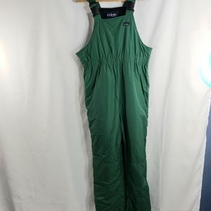 L.L. Bean Green Snow Pants Size XL 18-20